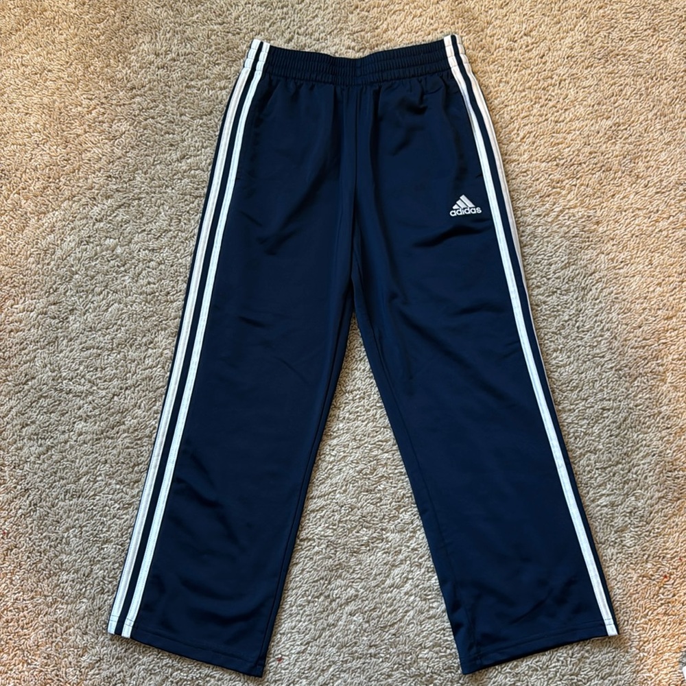Boys Adidas Navy pants, size 8